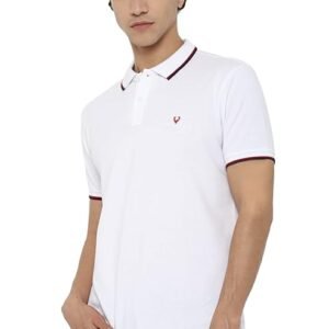 Allen Solly Men Cotton Solid Regular Fit Polo
